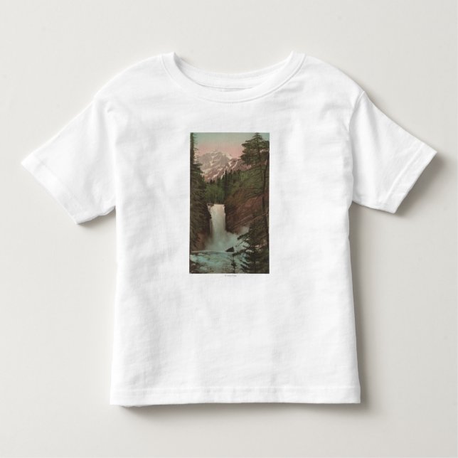 Glacier, MTView of Trick Falls Glacier, MT Toddler T-Shirt (Front)