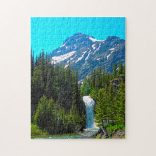 Glacier Nation Park Montana Jigsaw Puzzle