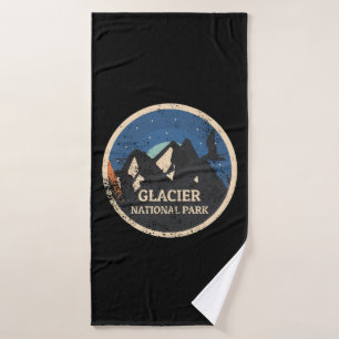 Glacier National Park Bath Towel
