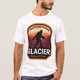 Glacier National Park Bigfoot T-Shirt