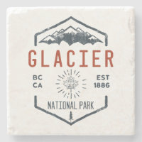 Glacier National Park Canada Vintage Distressed