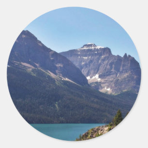Glacier National Park Classic Round Sticker