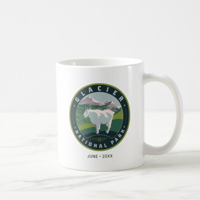 Glacier National Park Coffee Mug (Right)