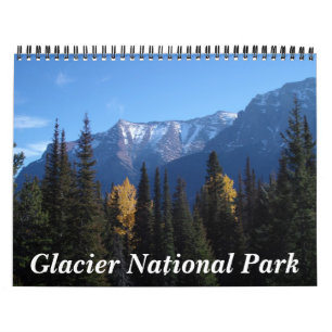 Glacier National Park - Customised Calendar