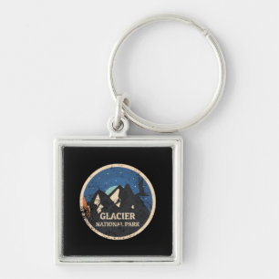 Glacier National Park Key Ring