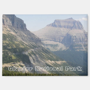 Glacier National Park Logan Pass Landscape Magnet