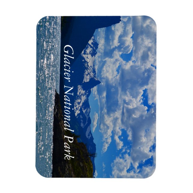 glacier national park magnet (Vertical)