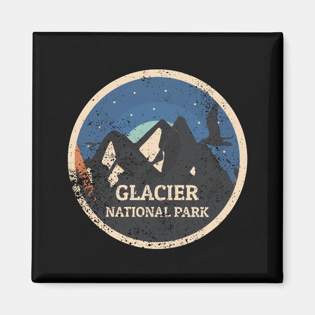Glacier National Park Magnet (Front)