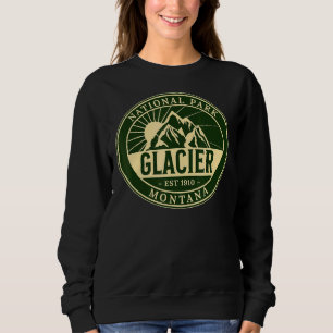 Glacier National Park Montana Hike Outdoors Sweatshirt