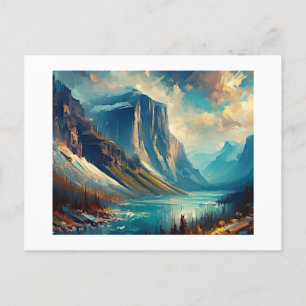 Glacier National Park Montana Postcard