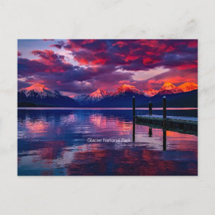 Glacier National Park, Montana Postcard