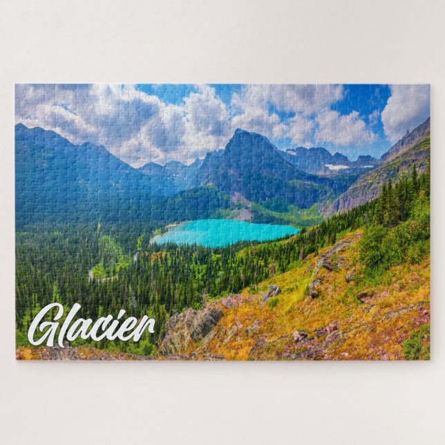 Glacier National Park, Montana, United States Jigsaw Puzzle (Horizontal)