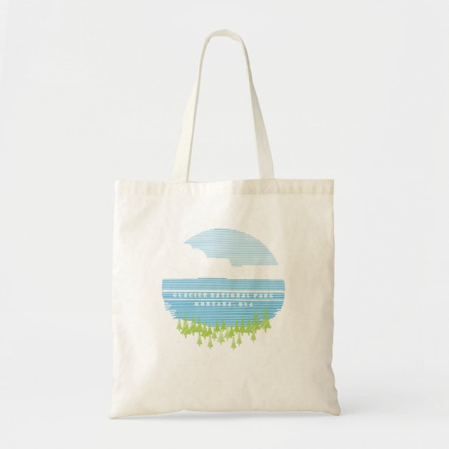 Glacier National Park Montana USA Outdoor Tote Bag (Front)