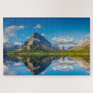 Glacier National Park Mount Grinnell Jigsaw Puzzle