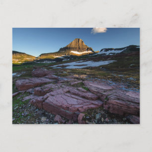 Glacier National Park Mountains Postcard
