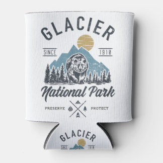 Glacier National Park novlelty Road trip Montana T Can Cooler