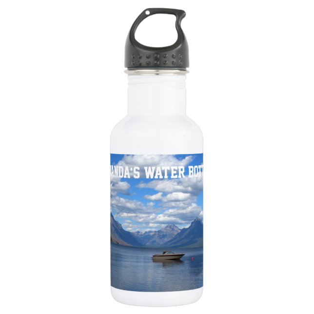 Glacier  National Park photography 532 Ml Water Bottle (Front)