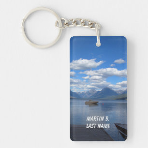 Glacier National Park photography Key Ring