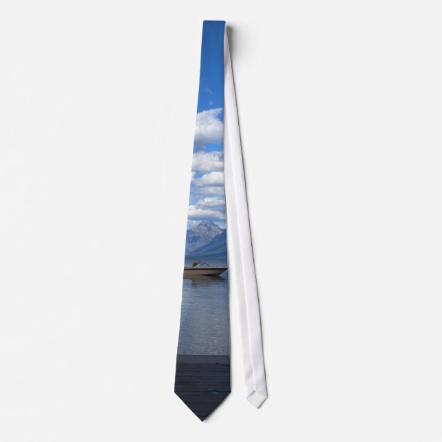Glacier National Park photography. Tie (Front)