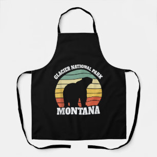 Glacier National Park Polar Bear Lover Apron