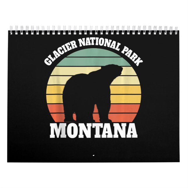 Glacier National Park Polar Bear Lover Calendar (Cover)