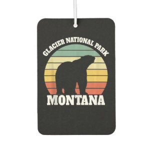 Glacier National Park Polar Bear Lover Car Air Freshener