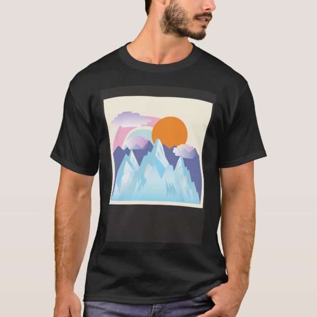 Glacier National Park T-Shirt (Front)
