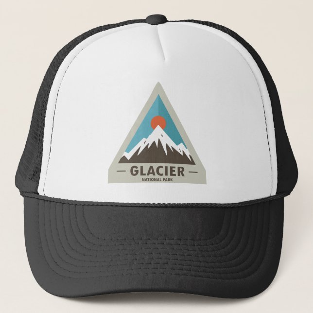 Glacier National Park Trucker Hat (Front)