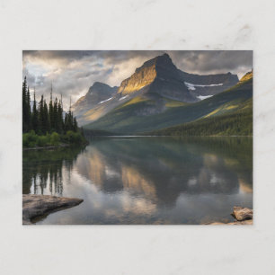 Glacier National Park USA Postcard (glacier)