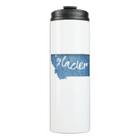 Glacier National Park Wood Grain