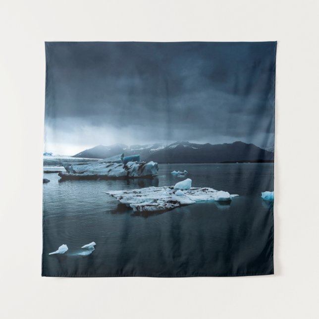 GLACIER NEAR BODY OF WATER TAPESTRY (Front)