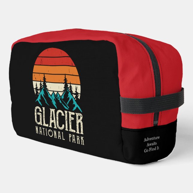 Glacier Park Explorations Dopp Kit (Left Corner)