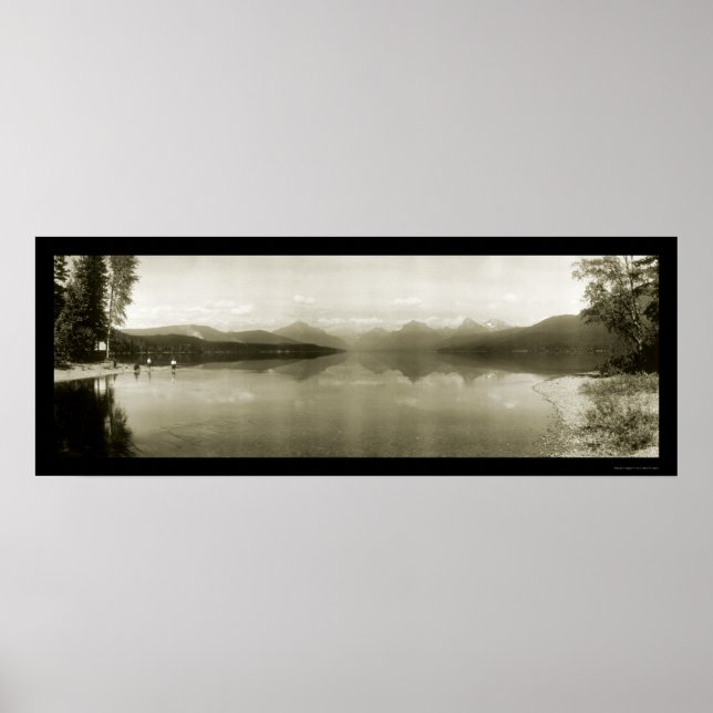 Glacier Park MT Photo 1916 Poster (Front)