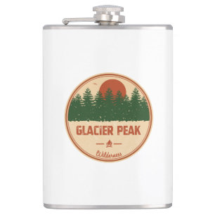 Glacier Peak Wilderness Hip Flask