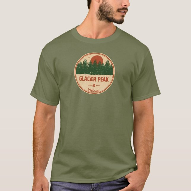 Glacier Peak Wilderness T-Shirt (Front)