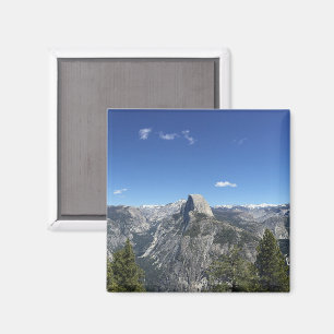 Glacier Point Half Dome Yosemite Colour Photo Magnet