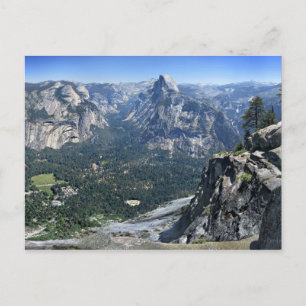Glacier Point Panorama - Yosemite Valley Postcard