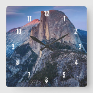 Glacier Point Square Wall Clock