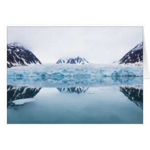 Glacier reflections, Norway
