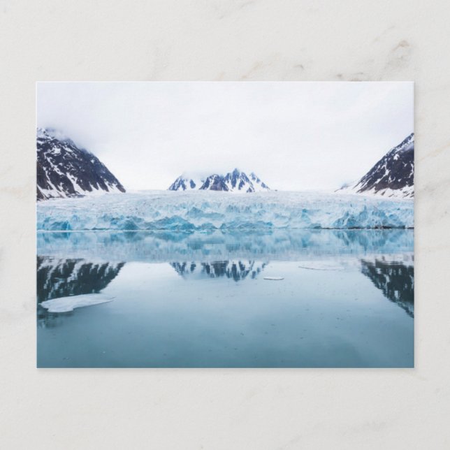 Glacier reflections, Norway Postcard (Front)