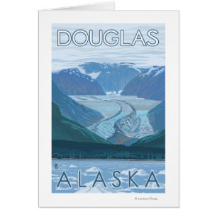 Glacier Scene - Douglas, Alaska