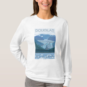 Glacier Scene - Douglas, Alaska T-Shirt
