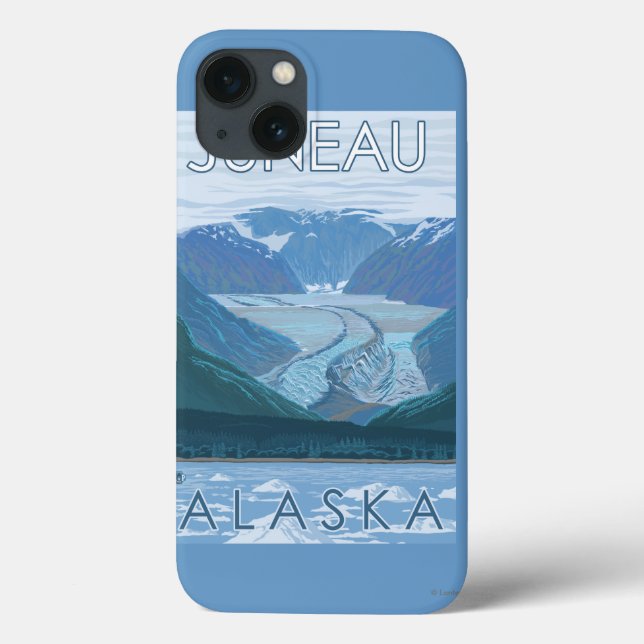 Glacier Scene - Juneau, Alaska Case-Mate iPhone Case (Back)