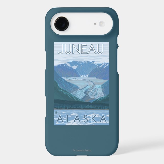 Glacier Scene - Juneau, Alaska Case-Mate iPhone Case (Back)