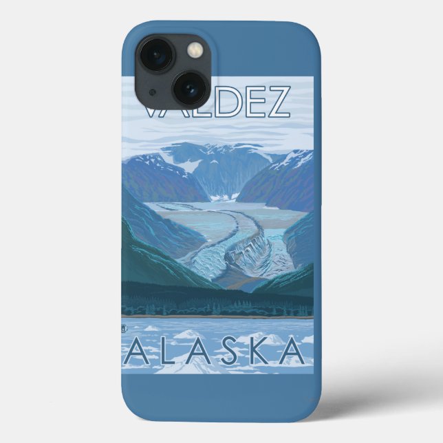 Glacier Scene - Valdez, Alaska Case-Mate iPhone Case (Back)