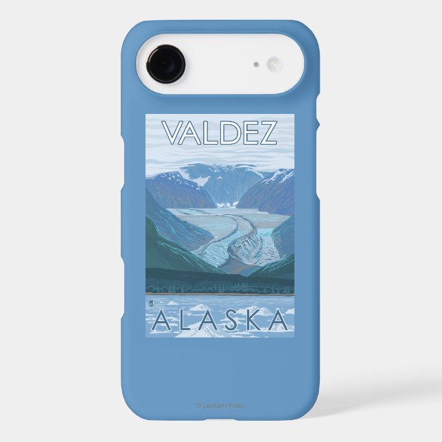 Glacier Scene - Valdez, Alaska Case-Mate iPhone Case (Back)