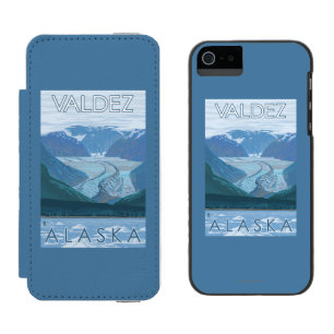Glacier Scene - Valdez, Alaska Incipio Watson™ iPhone 5 Wallet Case