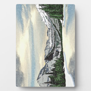 Glacier Snow Plaque