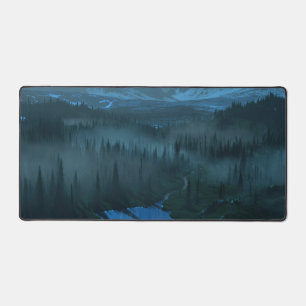 Glacier Valley (Sunrise) Desk Mat