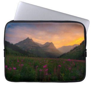 Glacier Wildflowers Laptop Sleeve